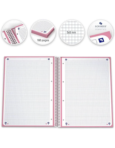 Oxford-cuad.mc.a4 80h.90gr.