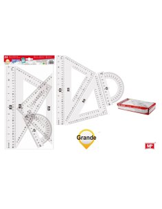 Reglas dibujo 4 piezas