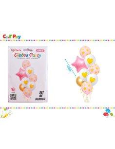 Set de globos 8pcs 45cm