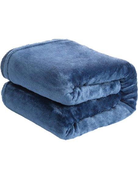 Manta Grande para Sofá Extrasuave 100% Poliéster, Manta Sofa Manta para Cama para Toda Estación