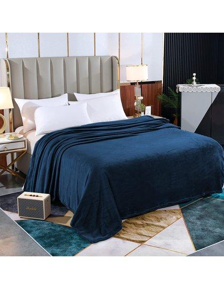 Manta Grande para Sofá Extrasuave 100% Poliéster, Manta Sofa Manta para Cama para Toda Estación