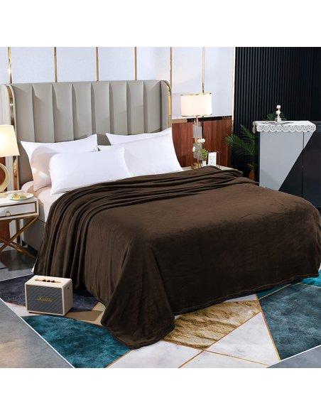 Manta Grande para Sofá Extrasuave 100% Poliéster, Manta Sofa Manta para Cama para Toda Estación