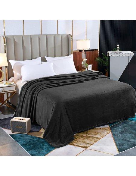 Manta Grande para Sofá Extrasuave 100% Poliéster, Manta Sofa Manta para Cama para Toda Estación