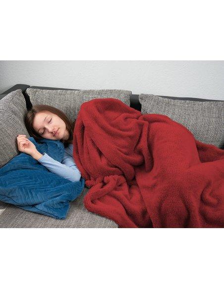 Manta Grande para Sofá Extrasuave 100% Poliéster, Manta Sofa Manta para Cama para Toda Estación