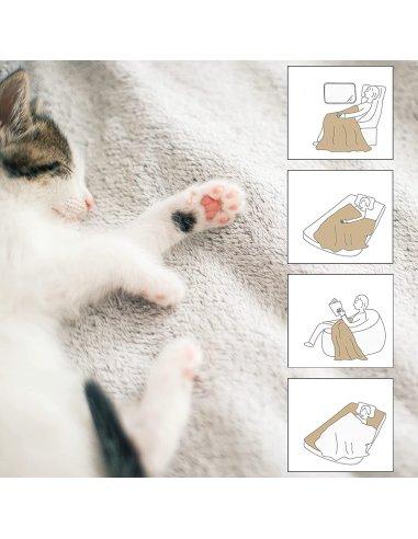 Manta Grande para Sofá Extrasuave...