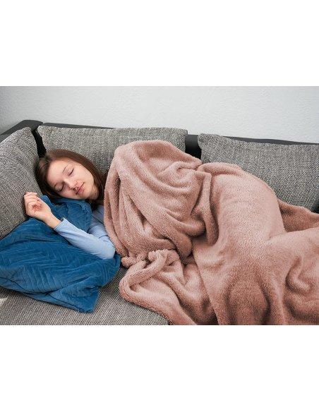 Manta Grande para Sofá Extrasuave 100% Poliéster, Manta Sofa Manta para Cama para Toda Estación