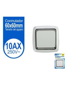 Conmutador combinada blanco...