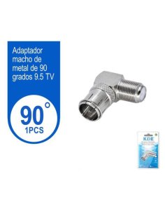 Adaptador TV macho 90 grados
