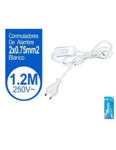 Cable con interruptor 1.2m bla
