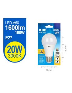 Led estándar A60 20W E27...