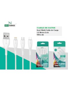 Multi Cable De Carga 3en1...