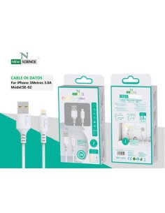 Cable Iphone 3m SE-02