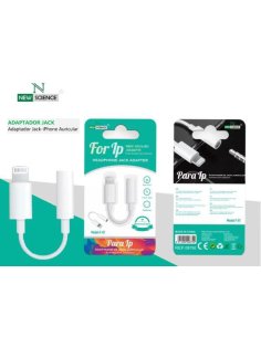 Adaptador Lightning-Jack...