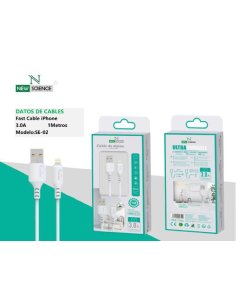 Cable Iphone 1m SE-02