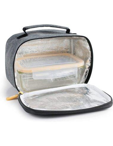 Porta Alimentos Lite Gris