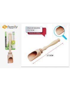 Pala de madera 17.5x3cm