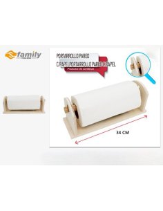 Portarrollo Pared Con Papel...