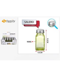 Salero 4.5x9.5cm 90ml