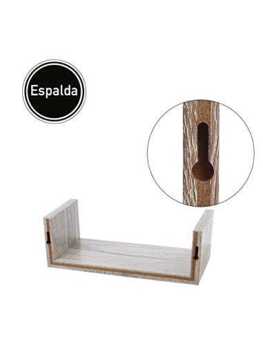 Juego de 3 Estantes, Baldas...