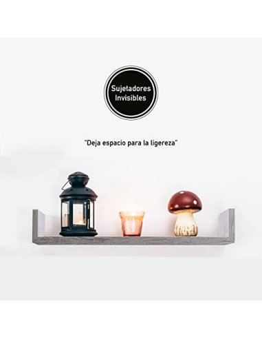 Juego de 3 Estantes, Baldas...