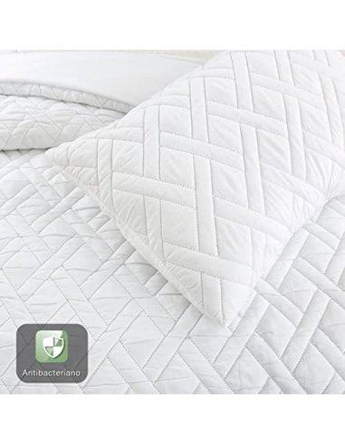 H HANSEL HOME Edredón Nórdico Microfibra de 400 gr/m² con 1 Funda Almohada, para Cama 100/105cm, Ligero, Suave, Transpirable 