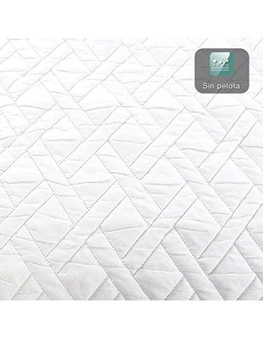 H HANSEL HOME Edredón Nórdico Microfibra de 400 gr/m² con 1 Funda Almohada, para Cama 100/105cm, Ligero, Suave, Transpirable 