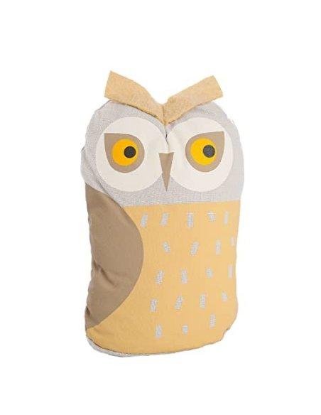 Tope de Puerta Decorativo Tope Puerta de Tela Arena Sujeta Puertas Suelo Tope para Ventanas y Puertas - Buho