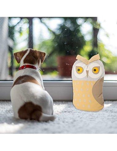 Tope de Puerta Decorativo Tope Puerta de Tela Arena Sujeta Puertas Suelo Tope para Ventanas y Puertas - Buho