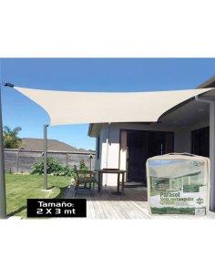 Parasol Vela Rectangular 2x3m