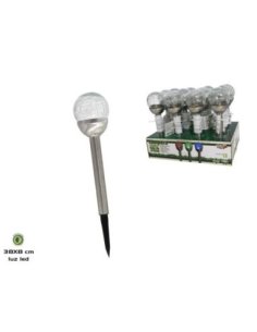 Lámpara Solar Acero...