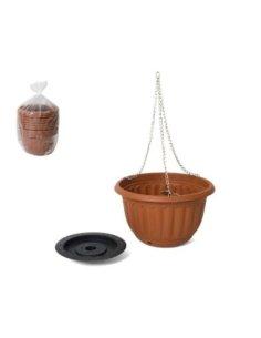 Macetero Colgar 25cm  Plastico
