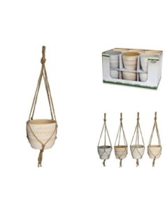 Macetero Colgar Cristi...