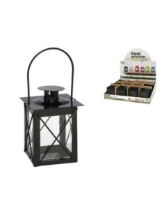 Farol Portavelas Alba Negro...