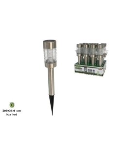 Lámpara Solar Acero Mistic...