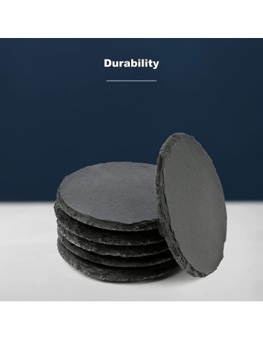 Mini Plato Llano de Pizarra Natural,...