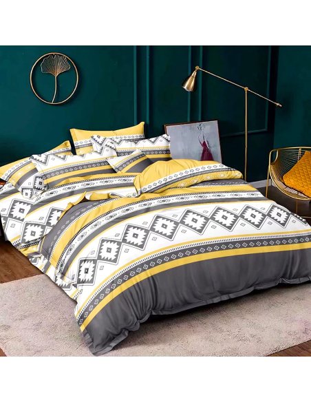 Juego Nórdico Funda Nórdica Cama 90/135/150 Transpirable Suave al Tacto 100% Poliéster, Funda Edredón Nordica Estampada