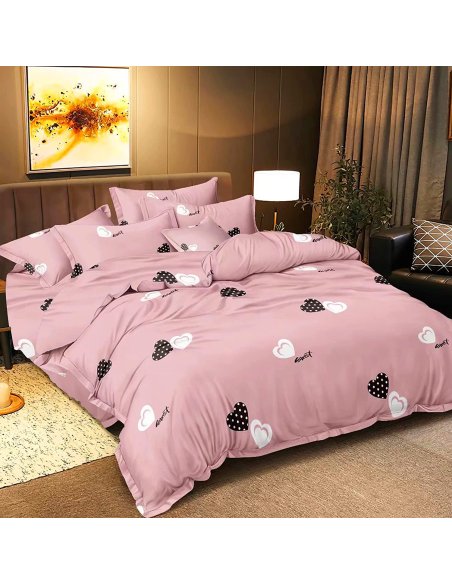 Juego Nórdico Funda Nórdica Cama 90/135/150 Transpirable Suave al Tacto 100% Poliéster, Funda Edredón Nordica Estampada