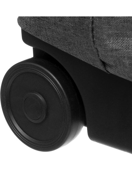 Bolsa de Compras Plegable con 2 Ruedas, Carro de la Compra Plegable, Carrito para Compras, 34 x 20,5 x 56 cm