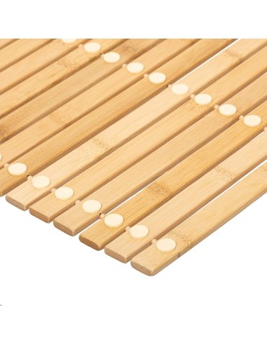 Alfombra Baño Bambú Natural,...