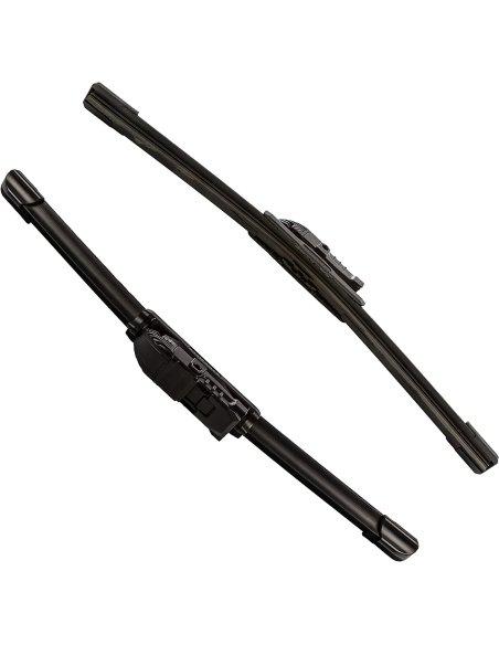 Escobilla Limpiaparabrisas 1 Juego para el Parabrisas Limpiaparabrisas Delantero 2 Unidades