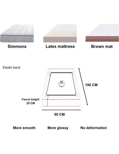 Sábana Bajera Ajustable,Extra Suaves,...