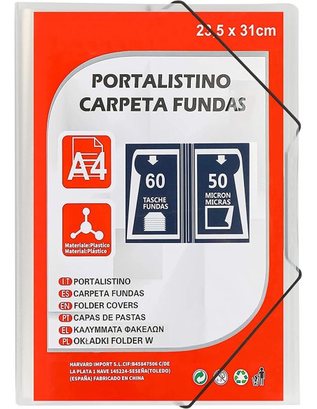 Carpeta Clasificadora con Portada Personalizable A4