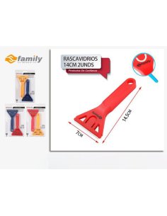 Rascavidrios 14cm 2unds...