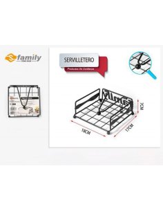 Servilletero 18x17x7cm