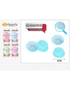 Molde Magdalenas 50pcs 9cm...