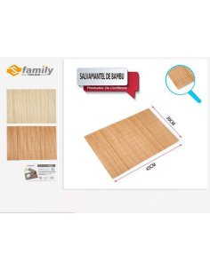 Salvamantel De Bambu...