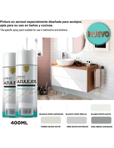 Pintura Spray para Azulejo 400ml