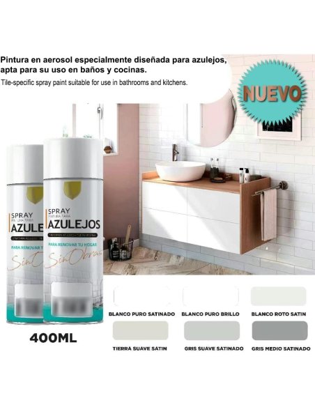 Pintura Spray para Azulejo 400ml