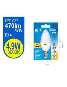 Led Vela C37 4.9W E14 Luz...