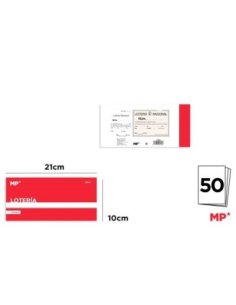 Talonario Loteria 10x21cm...